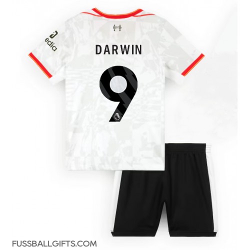 Liverpool Darwin Nunez #9 Fußballbekleidung 3rd trikot Kinder 2024-25 Kurzarm (+ kurze hosen)